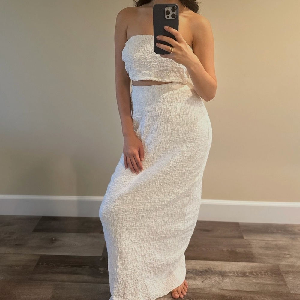 Princess Polly White Maxi Dress